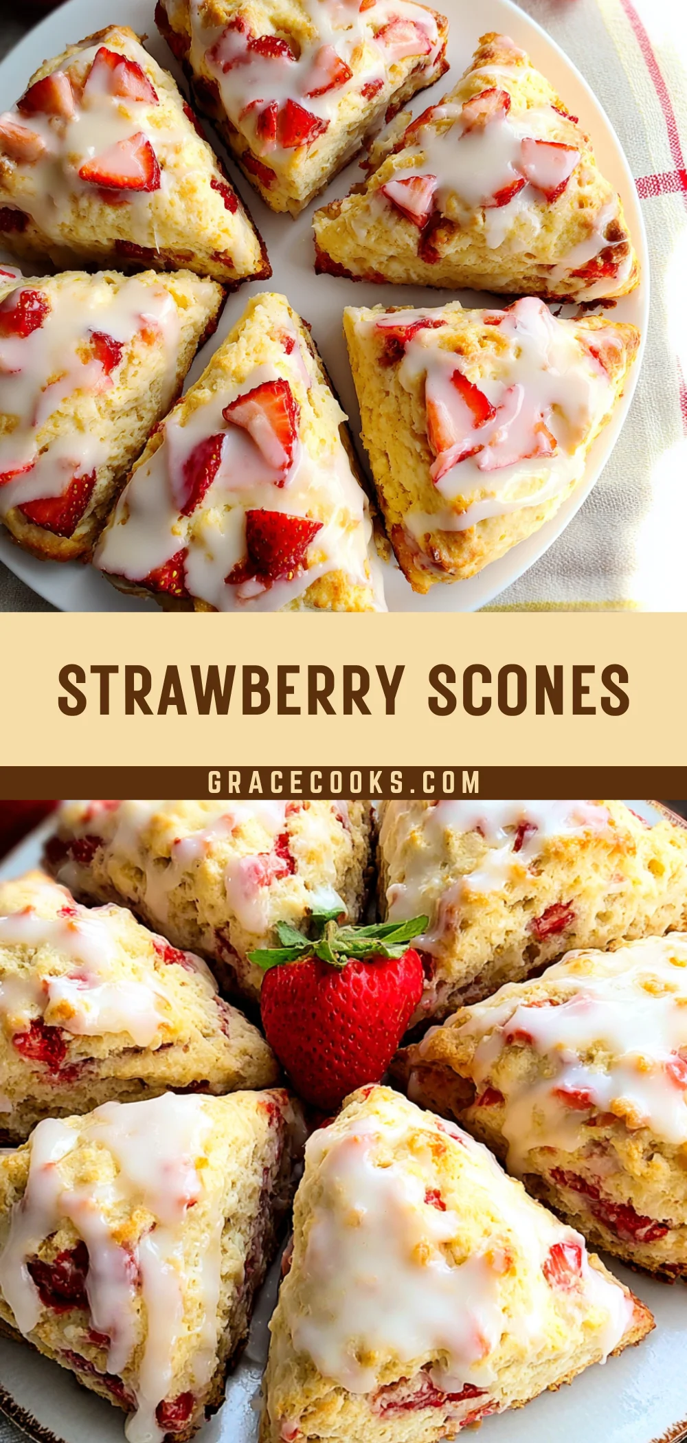 Strawberry Scones 25 Pinterest Hidden Image