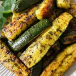 20 Minute Roasted Zucchini
