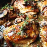 Balsamic Chicken and Mushrooms