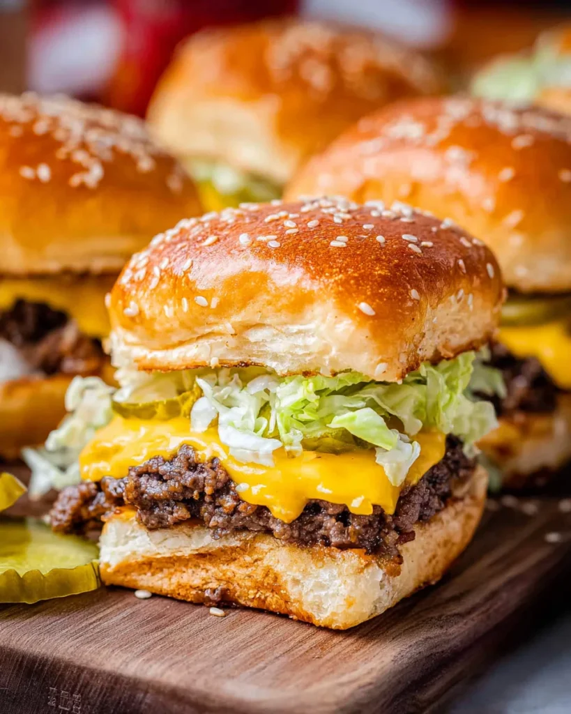 Big Mac Sliders Recipe