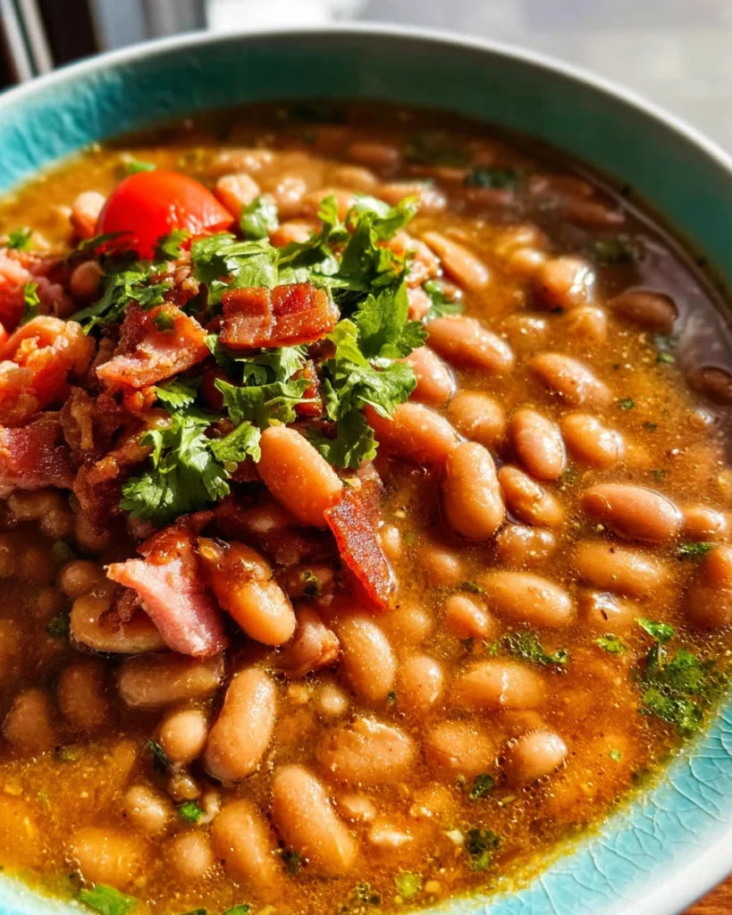 Charro Beans (Frijoles Charros)