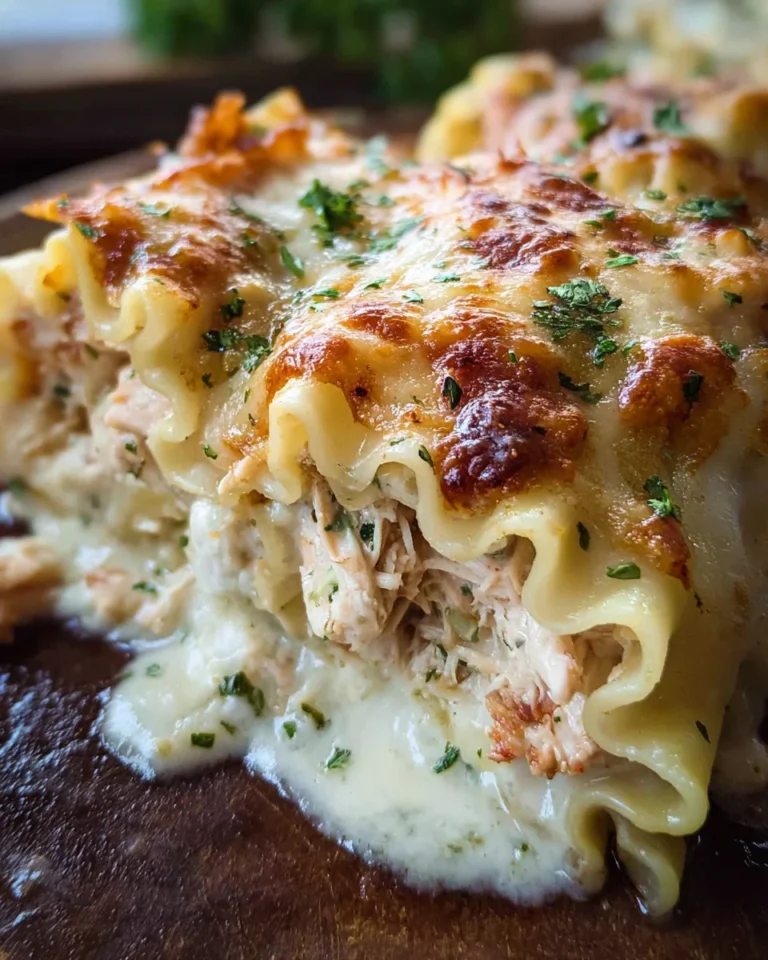 Chicken Alfredo Roll Ups