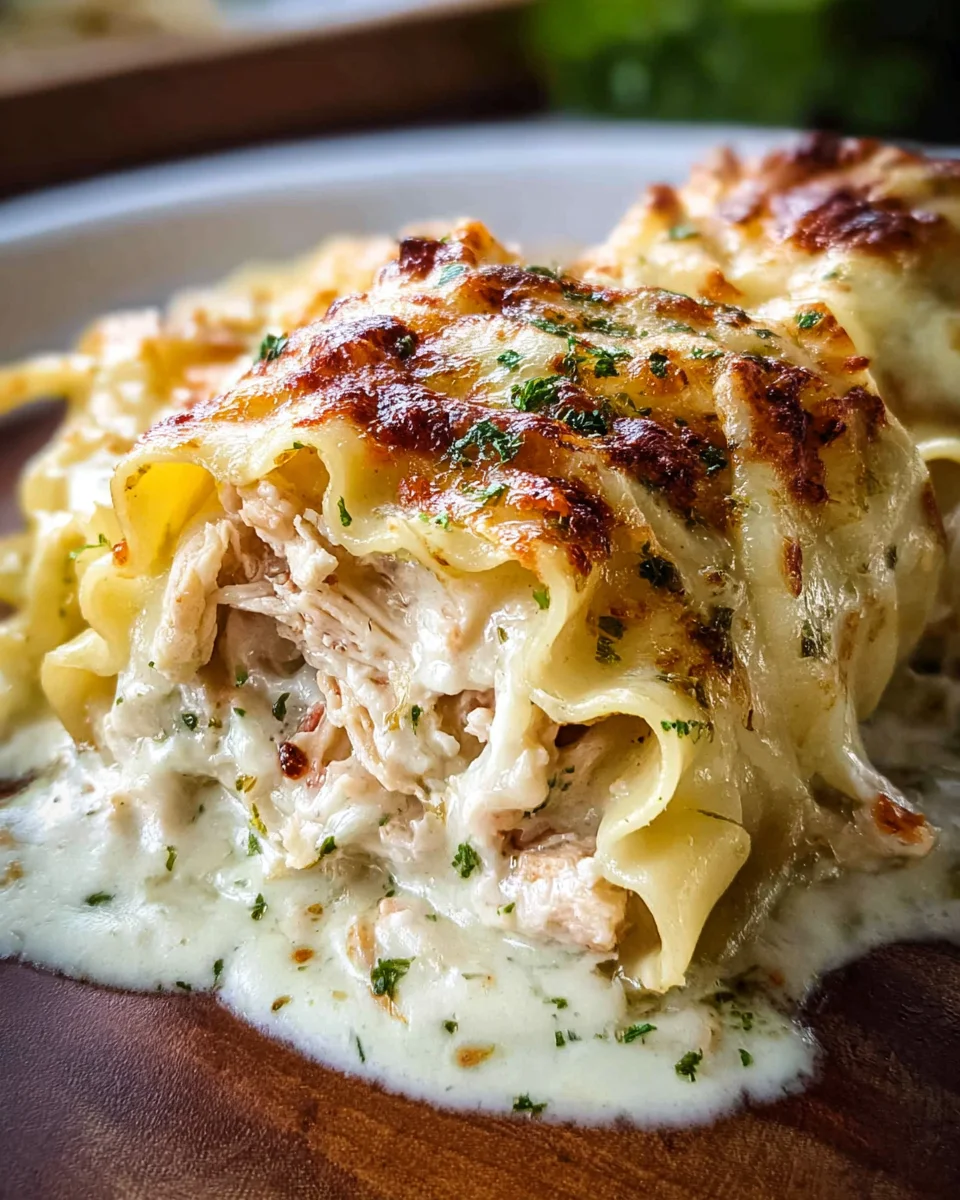 Chicken Alfredo Roll Ups 17 Chicken