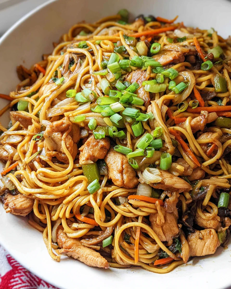 Chicken Lo Mein