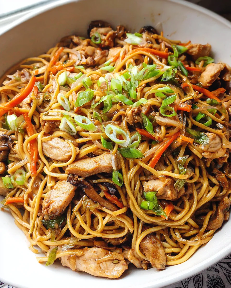 Chicken Lo Mein 29 Chicken