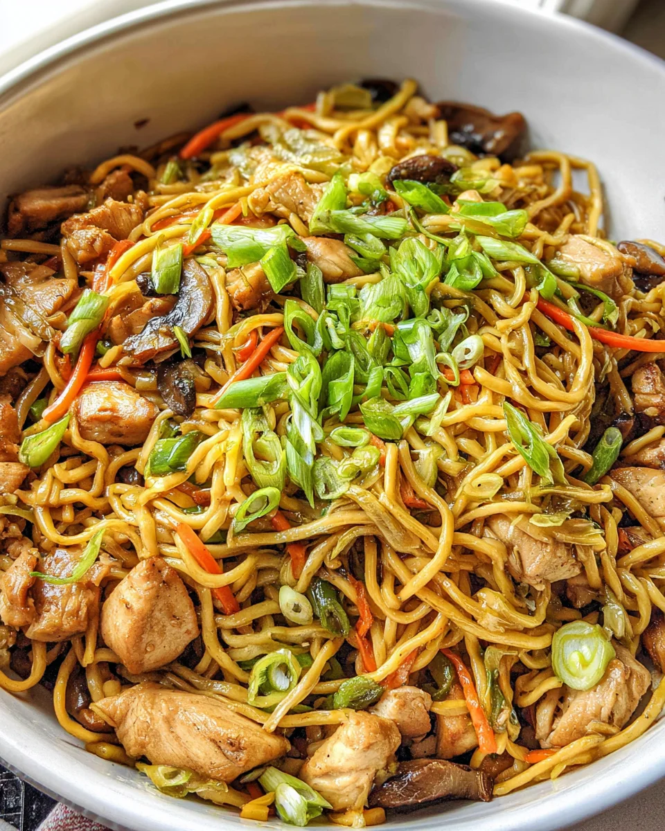 Chicken Lo Mein 30 Chicken