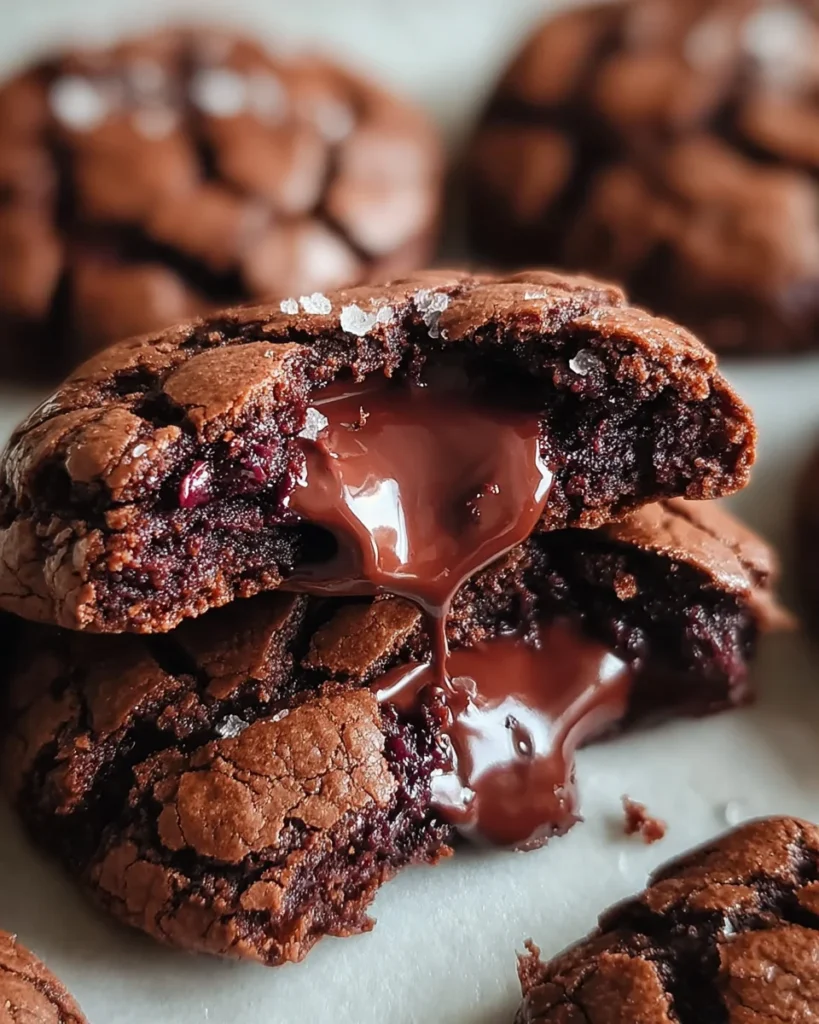 Chocolate Lava Cookies
