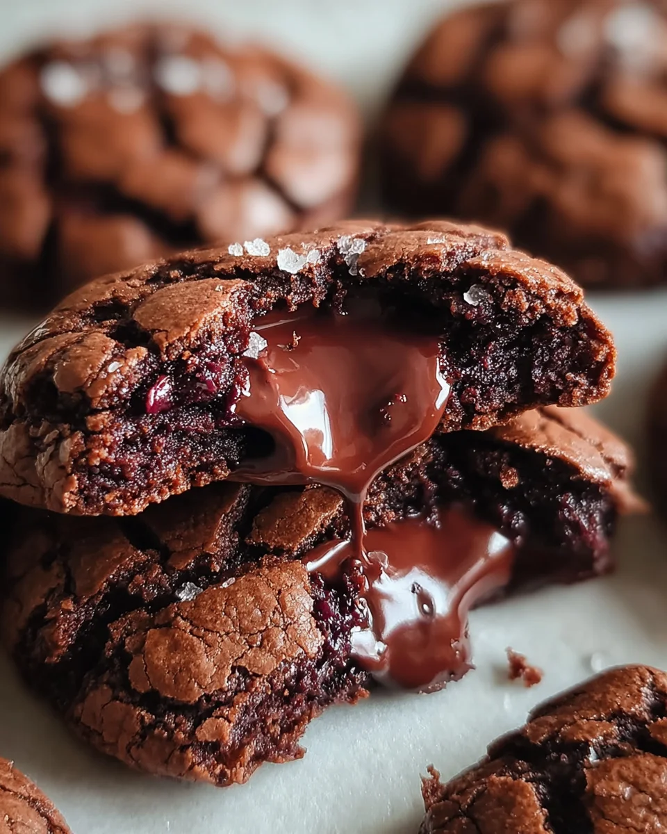Chocolate Lava Cookies