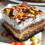 Chocolate Peanut Butter Lasagna