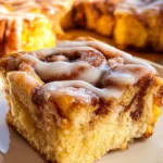 Cinnamon Roll Cake Delight