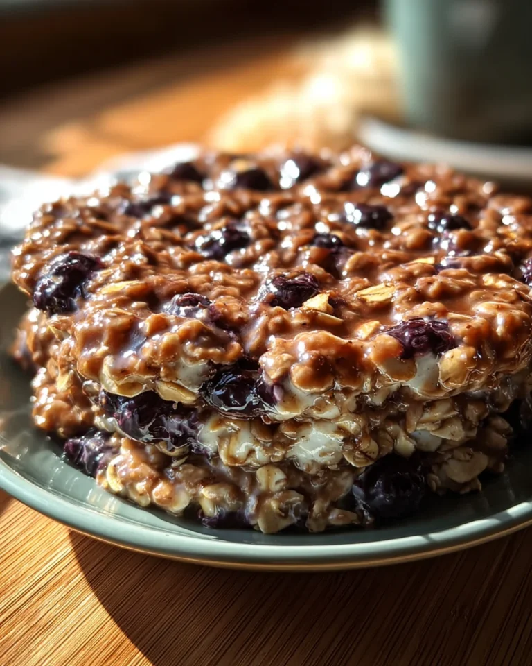 Cottage Cheese Blueberry Bake