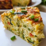 Cottage Cheese Crustless Quiche