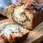 Cream Cheese Cinnamon Swirl Banana Bread