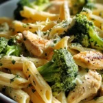 Creamy Broccoli and Chicken Penne