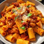 Creamy Chicken and Chorizo Pasta