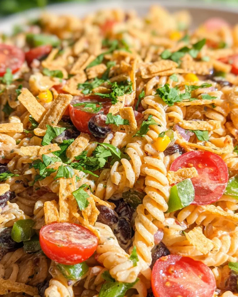 Creamy Ranch Taco Pasta Salad