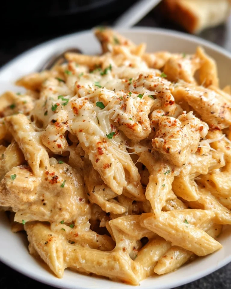 Crock Pot Creamy Cajun Chicken Pasta Recipe