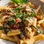 Crock Pot Creamy Chicken Pasta