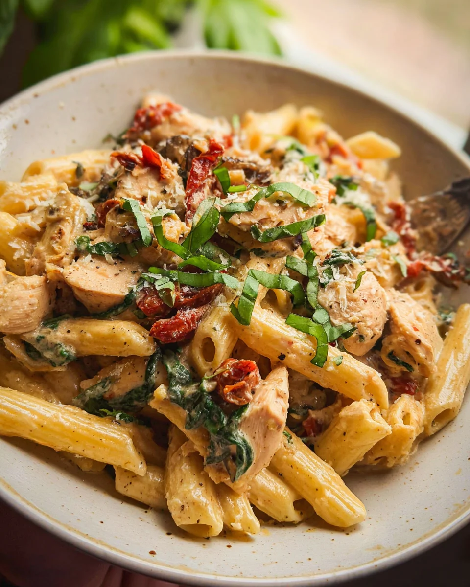 Crock Pot Creamy Chicken Pasta 28 Crock