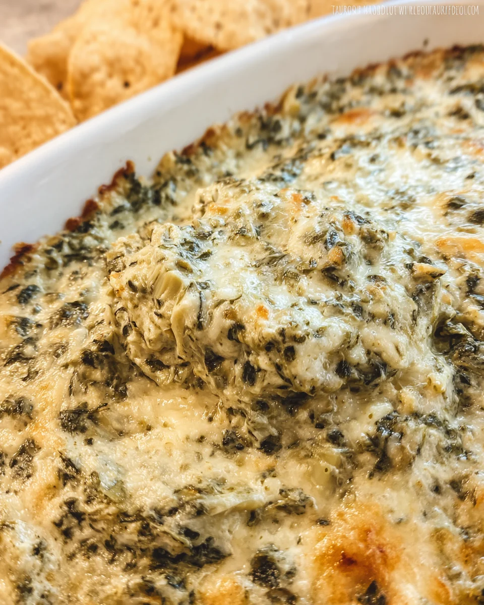 Crockpot Spinach Artichoke Dip