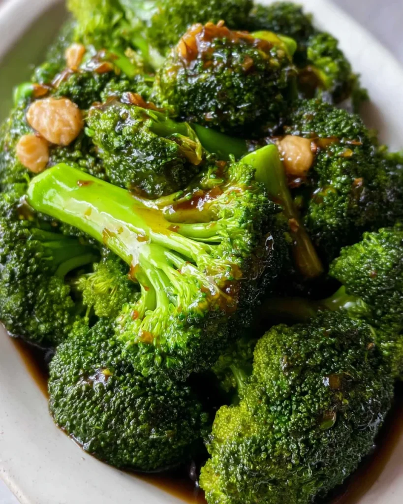 Easy 10-min. Chinese Broccoli with Garlic Sauce