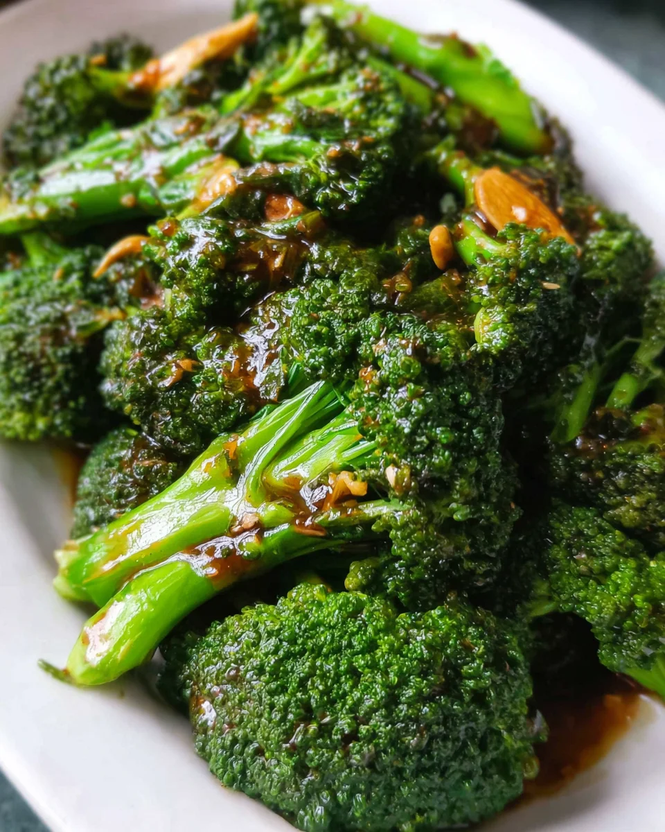 Easy 10-min. Chinese Broccoli with Garlic Sauce 20 Easy