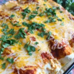 Easy Chicken Sour Cream Enchiladas