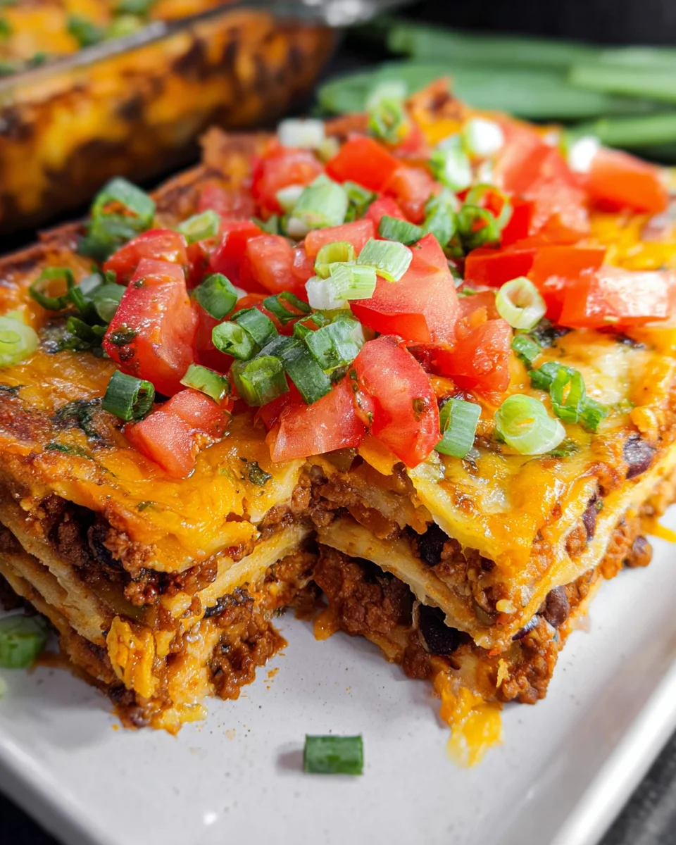Easy Mexican Lasagna