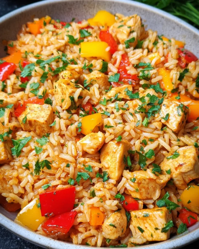 Easy One Pot Chicken and Rice