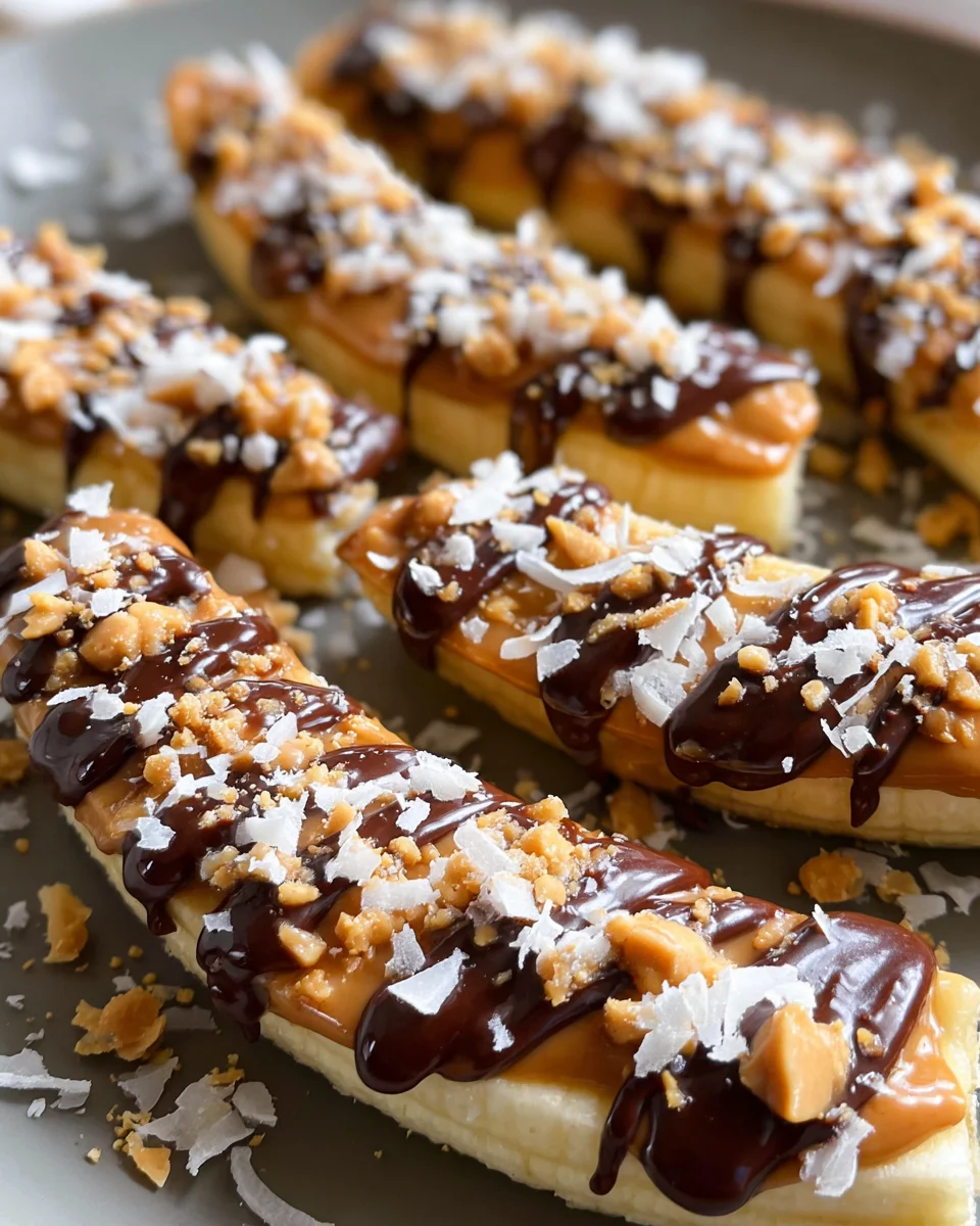 Frozen Banana Snacks