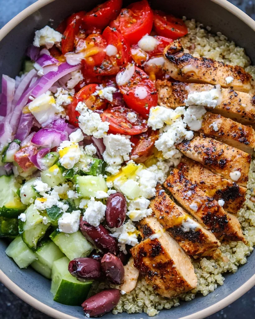 Greek Chicken Bowl