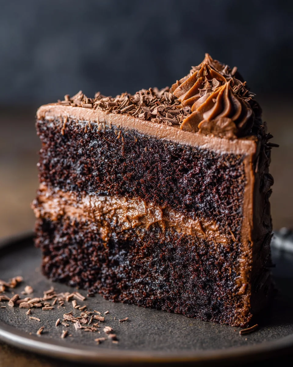 Legendary Chocolate Cake Recipe