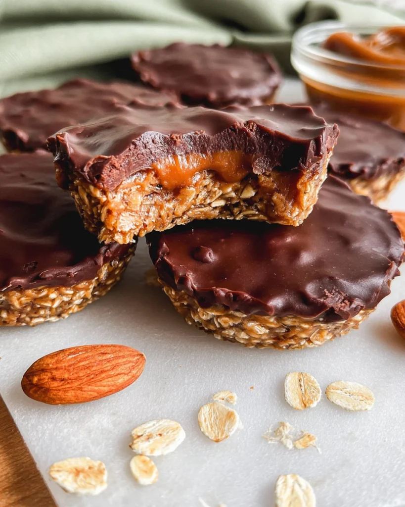No-Bake Peanut Butter Oat Cups