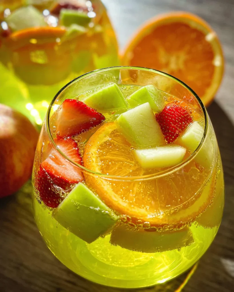 Olive Garden Green Apple Sangria