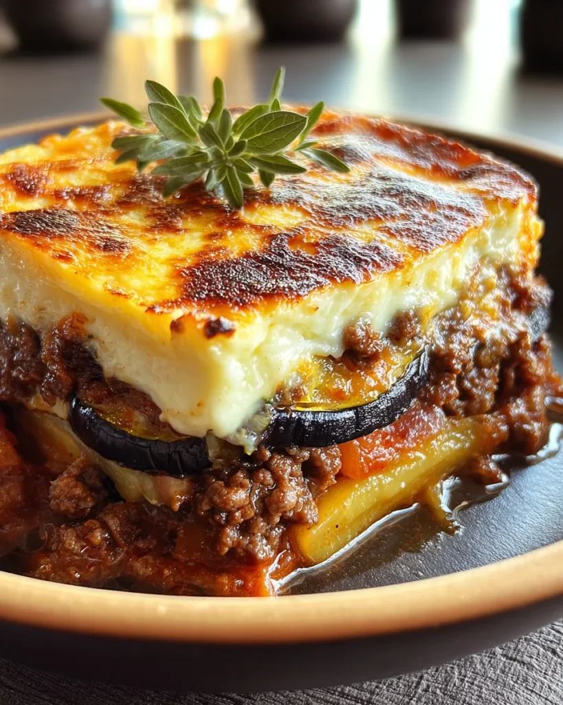 Outrageously Delicious Greek Moussaka