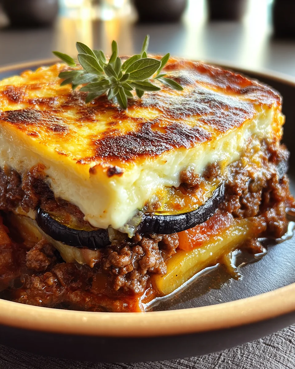 Outrageously Delicious Greek Moussaka