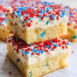 Patriotic Sugar Cookie Bars