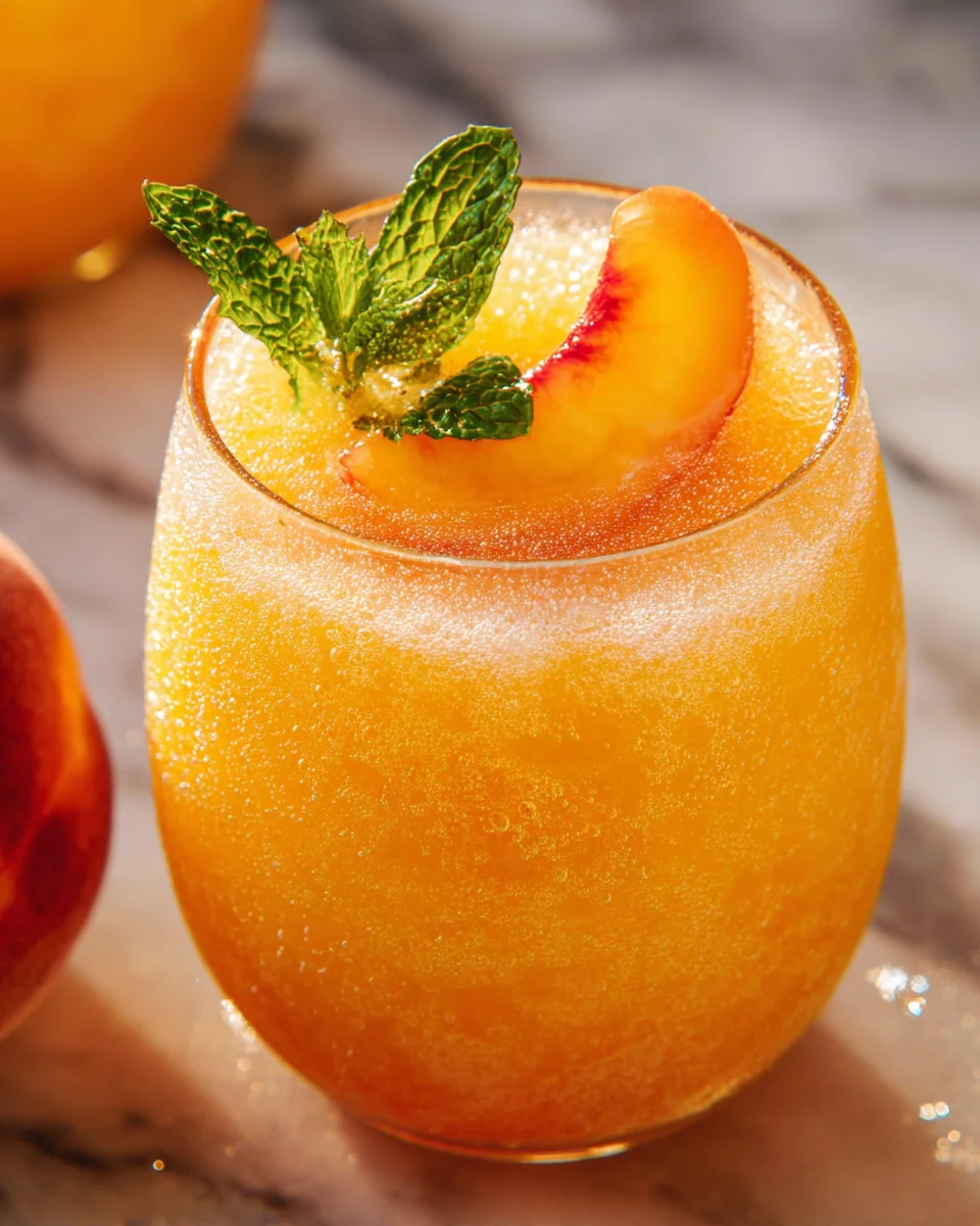 Peach Bellini Recipe