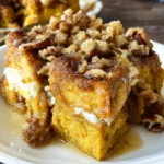 Pumpkin French Toast Casserole