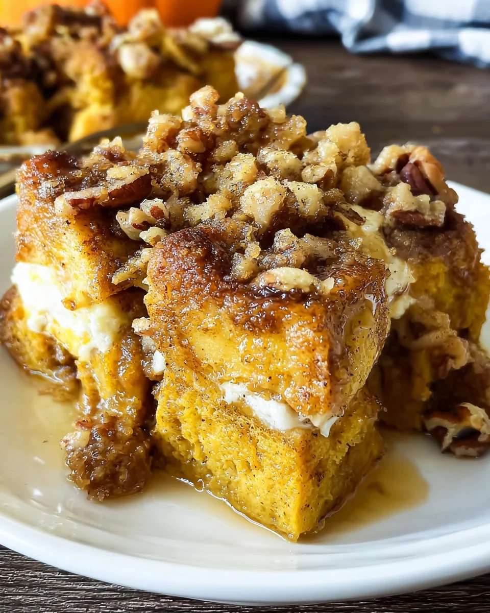 Pumpkin French Toast Casserole 26 Pumpkin French Toast Casserole