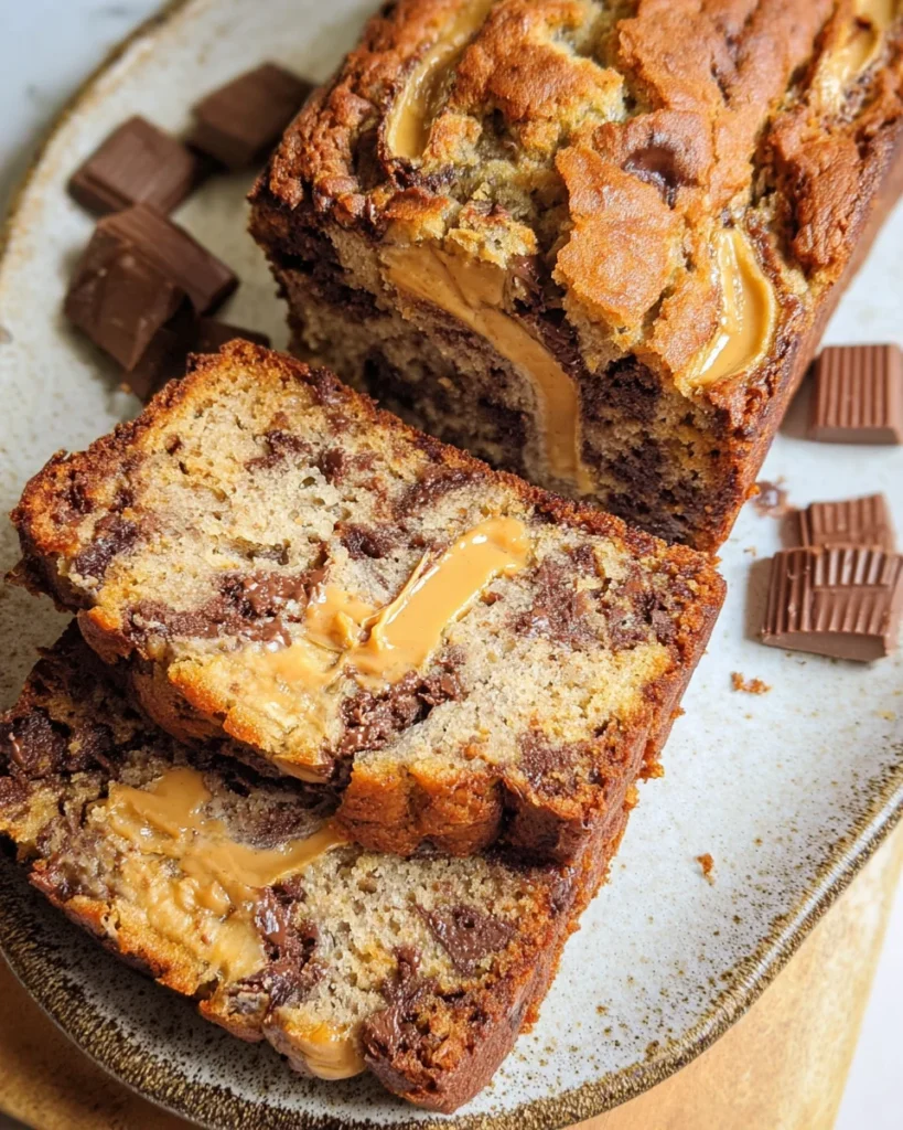 Reese's Peanut Butter Banana Bread