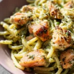 Salmon Pesto Pasta
