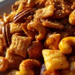Salty Churro Toffee Snack Mix