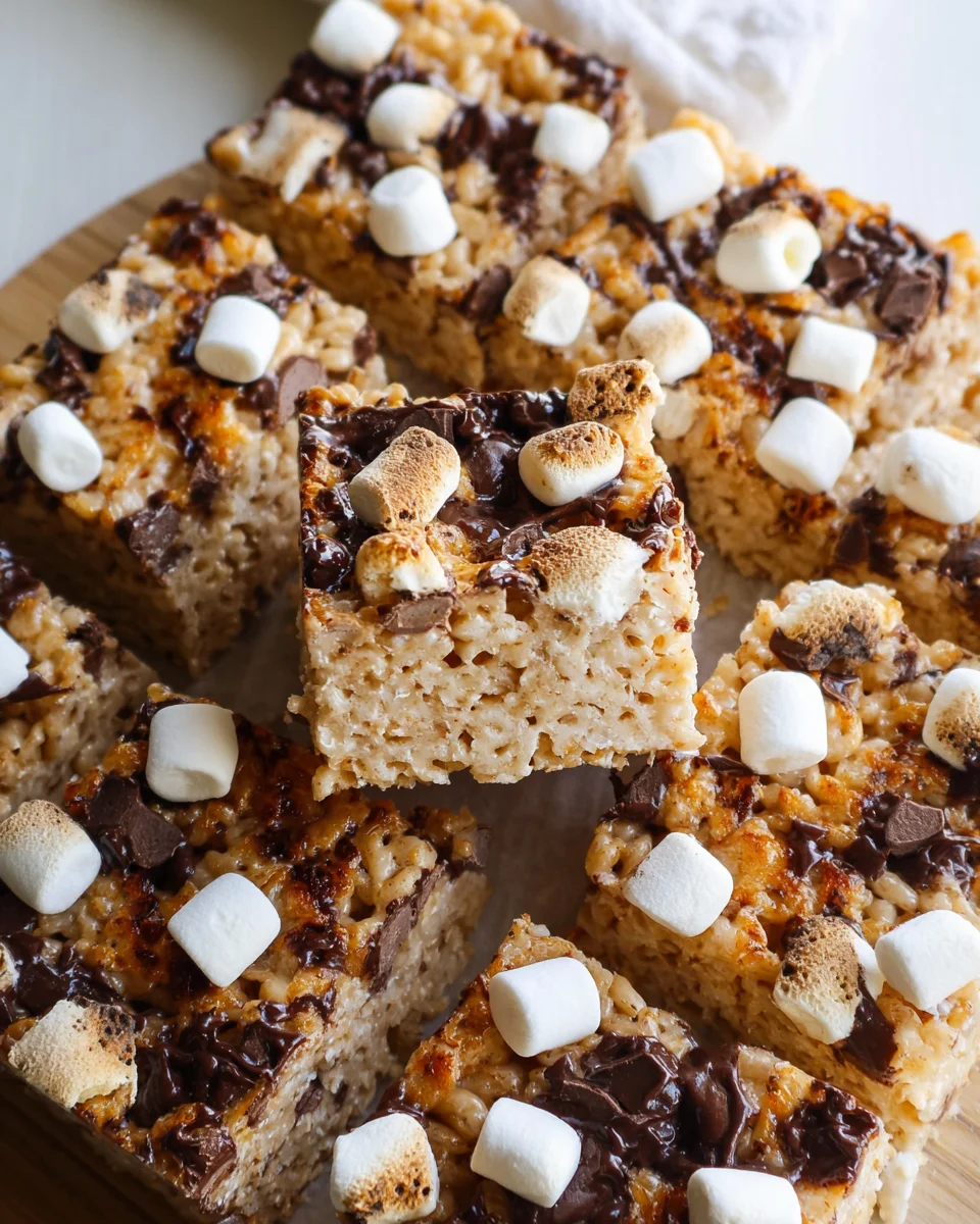 Smores Rice Krispies Treats 3