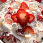 Strawberry Shortcake Fluff Salad