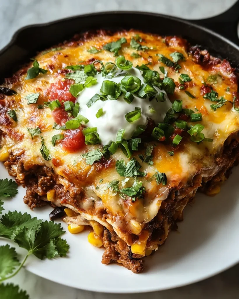 Taco lasagna