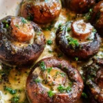 The BEST Baked Mushrooms