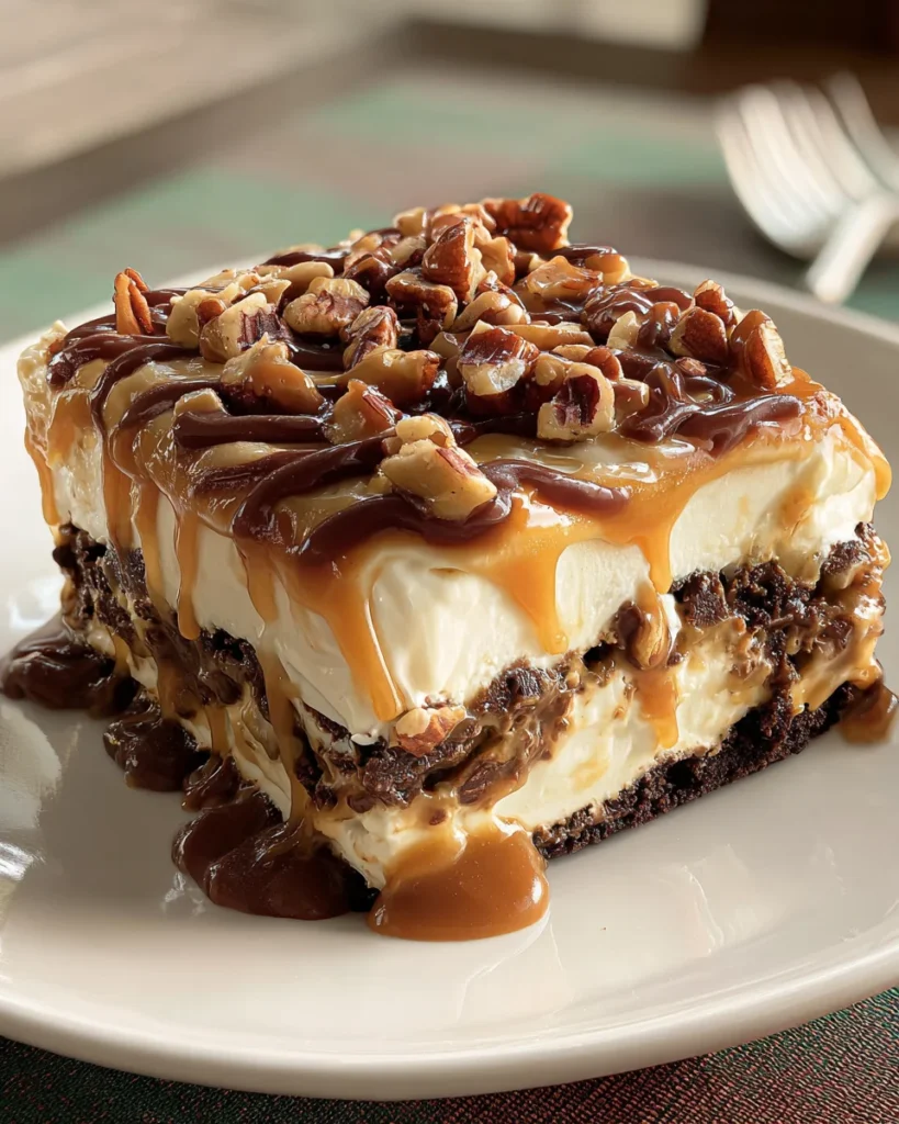 Turtle Lasagna Dessert Recipe