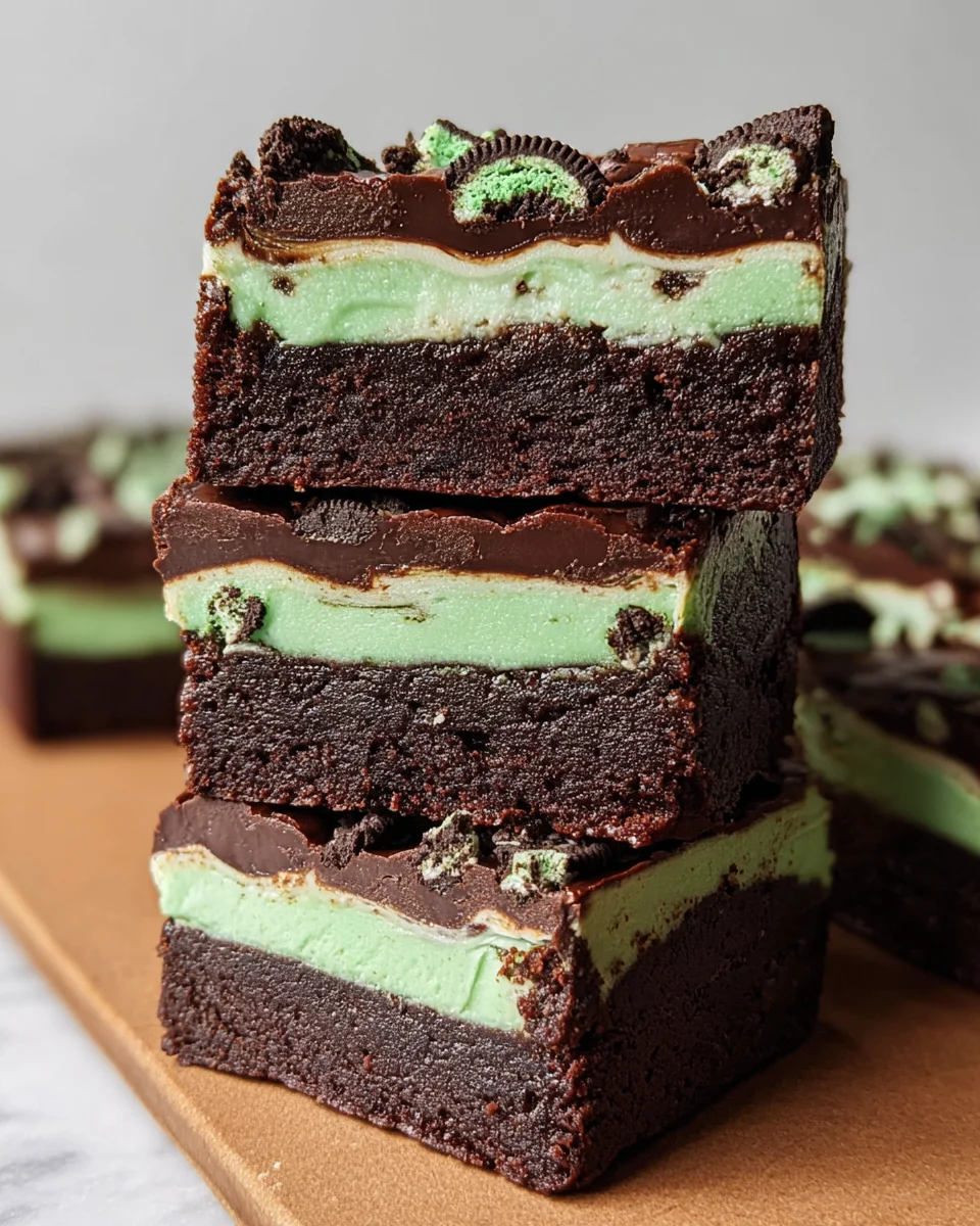 Ultimate Mint Brownies