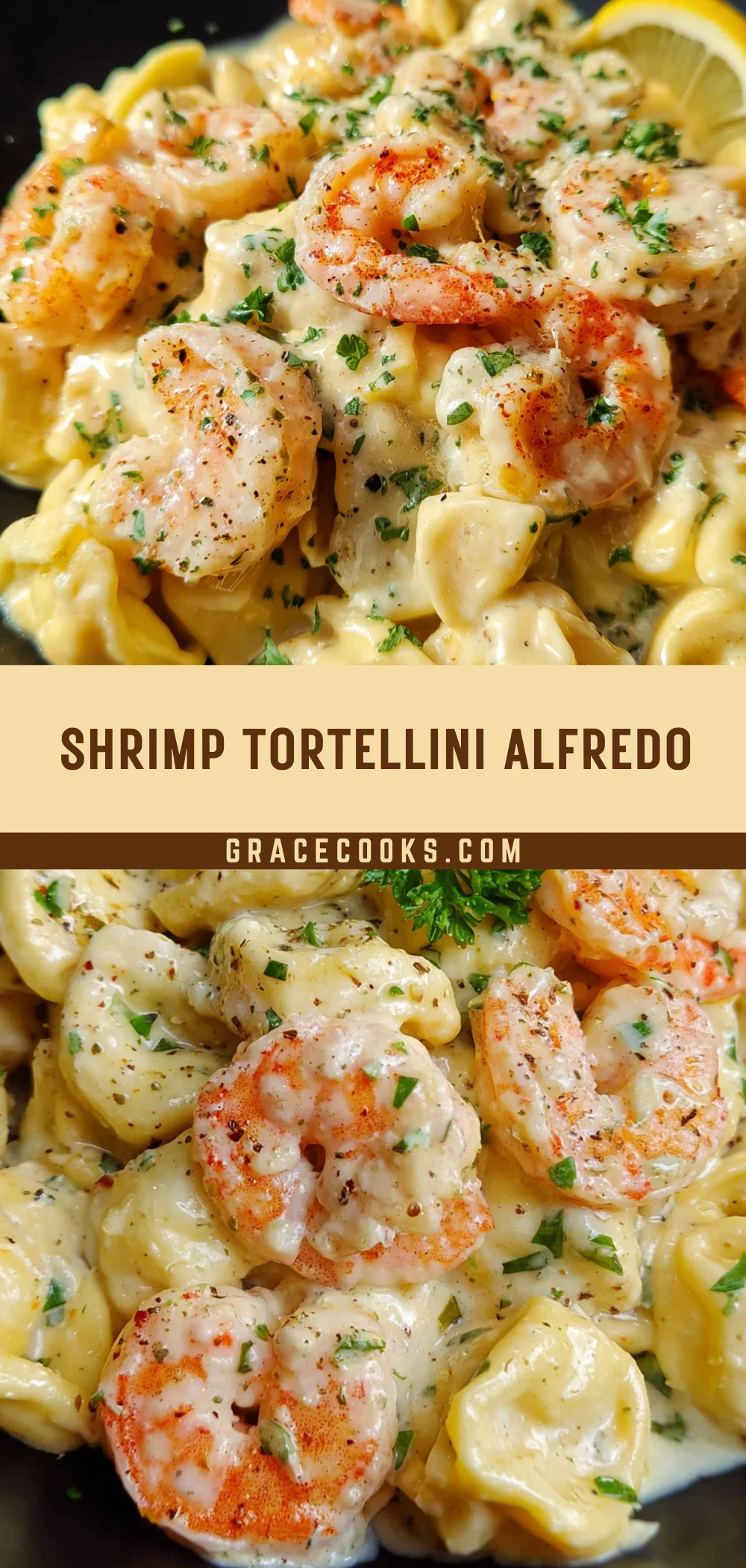Shrimp Tortellini Alfredo 18 Pinterest Hidden Image